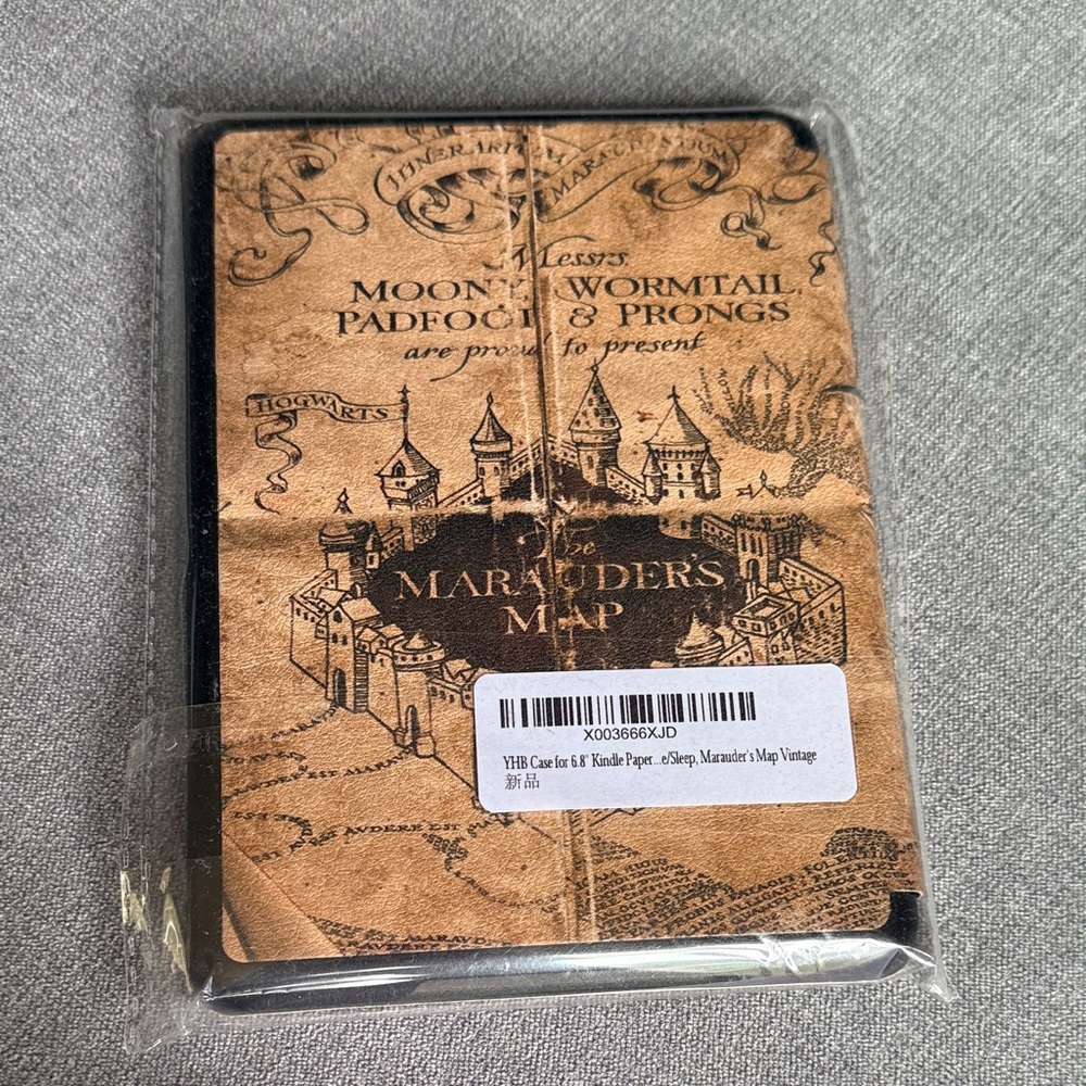 Marauder's Map Vintage Kindle Case
